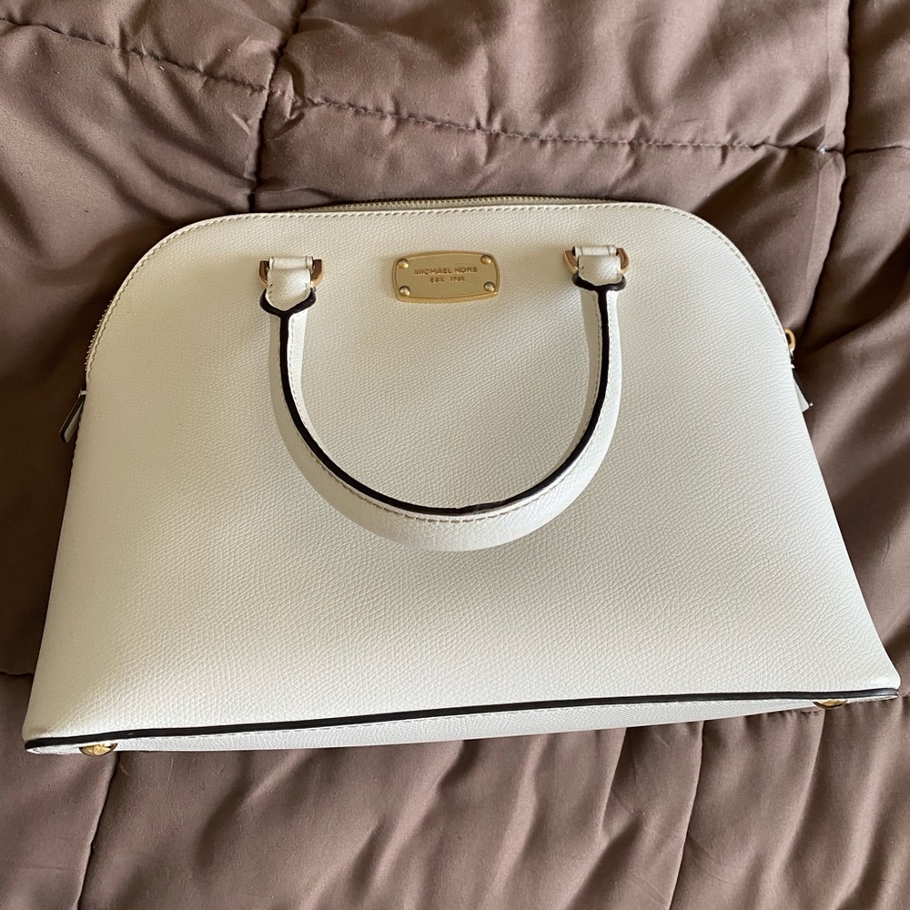 White Michael Kors Purse
